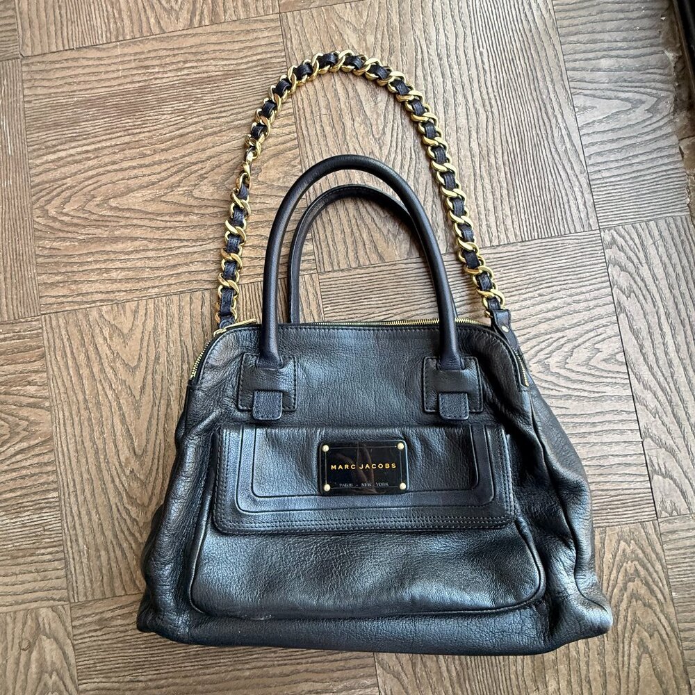 Vintage Marc Jacobs Navy Shoulder bag Leather